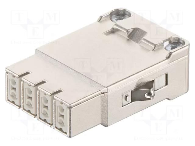 Han Gigabit insert female, (shield-GND) HARTING 09140083112