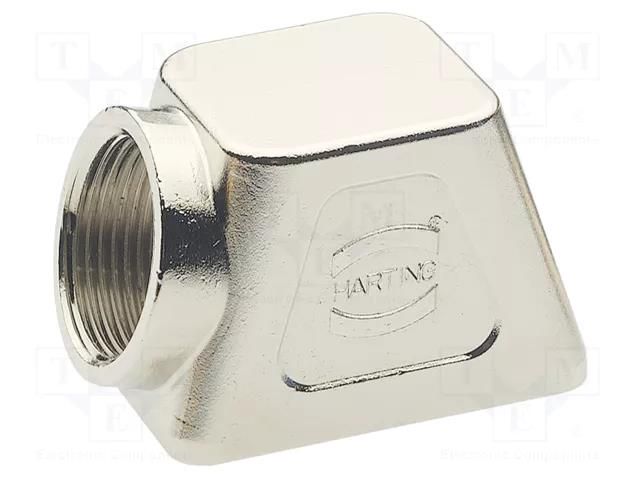 Enclosure: for HDC connectors; Han Modular Compact; for cable HARTING 19140010501