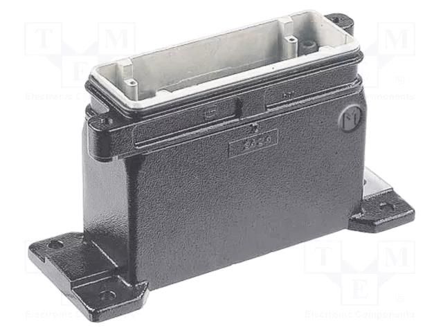 Enclosure: for HDC connectors; Han® HPR; size 10B; -40÷125°C HARTING 19400101272