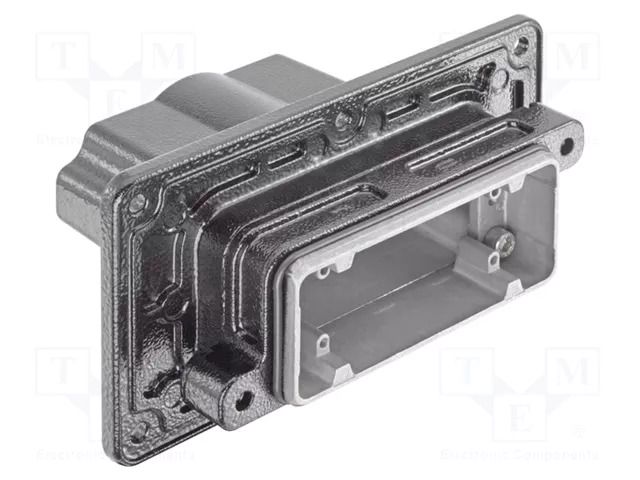 Enclosure for connectors: HDC; size 16B; Han® HPR; straight; M25 HARTING 19400161134
