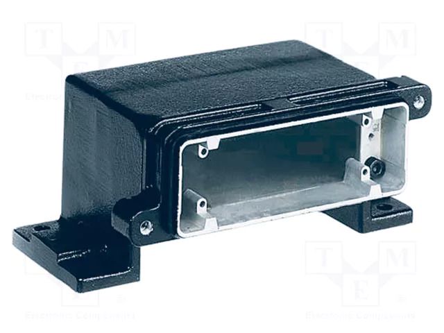 Enclosure for connectors: HDC; size 24B; Han® HPR; straight; M25 HARTING 19400240941