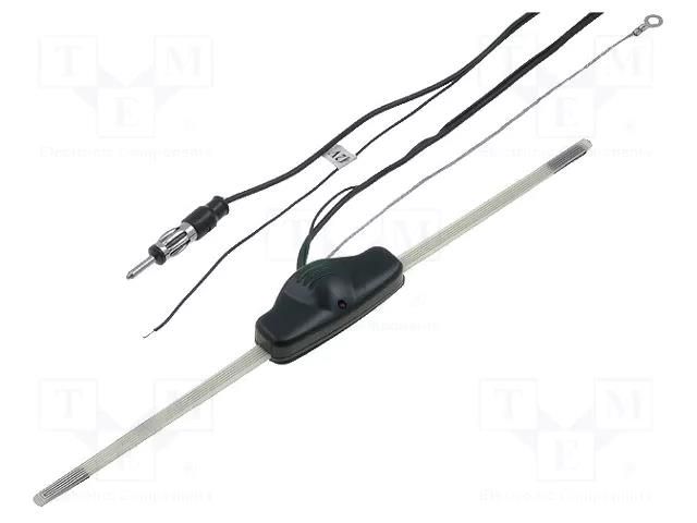 Antenna; inner; 0.28m; with amplifier; 2m 4CARMEDIA ANT.NS03