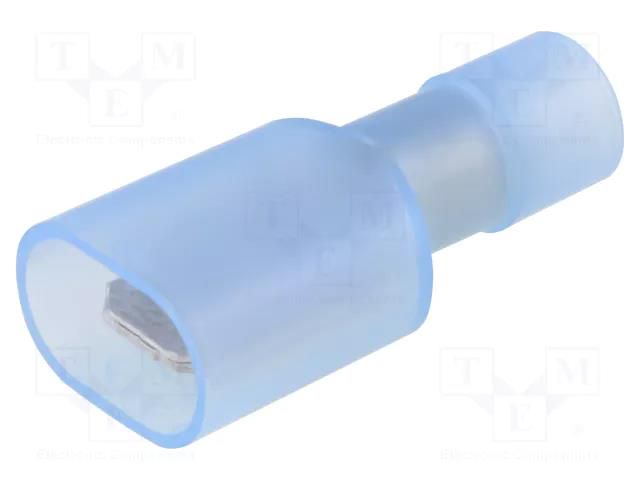 Terminal: flat; 6.3mm; 0.8mm; male; 2mm2; crimped; for cable NICHIFU TMEDN630820-MA