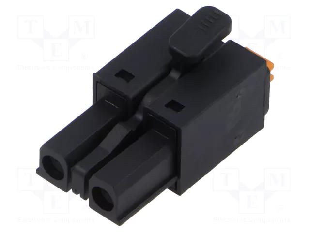 Pluggable terminal block; 7.62mm; ways: 2; straight; plug; female DEGSON ELECTRONICS 9EDGKD-7.62-02P-13