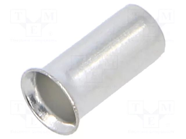 Tip: bootlace ferrule; non-insulated; copper; 6mm2; 8.8mm; tinned ERKO TA-6-8.8/100