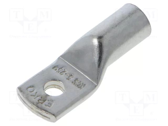 Tip: ring tube; M5; 25mm2; crimped; for cable; tinned; copper; 5.3mm ERKO KCS-5-25/1