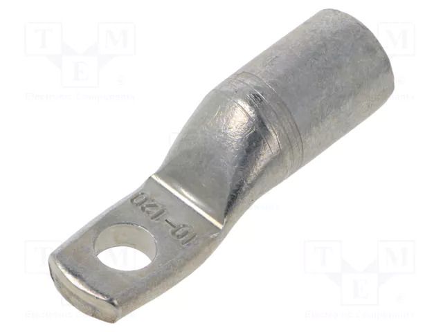 Tip: ring tube; M10; 120mm2; crimped; for cable; tinned; copper ERKO KCZ-10-120/1