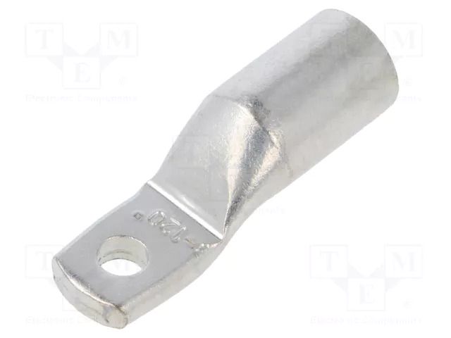 Tip: ring tube; M8; 120mm2; crimped; for cable; tinned; copper ERKO KCZ-8-120/1