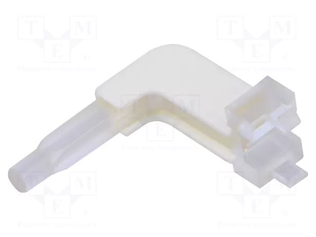 Fiber for LED; Ø2.8mm; L: 20mm; No.of mod: 1; Front: flat; H: 15mm BIVAR RLP1-600-800