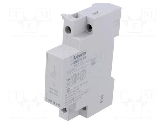 Undervoltage relase; 400VAC LOVATO ELECTRIC SM1X14400