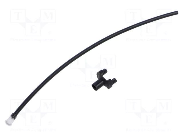 Fiber for LED; Ø4.2mm; L: 127mm; round; Front: convex; SMFLP BIVAR SMFLP5.0