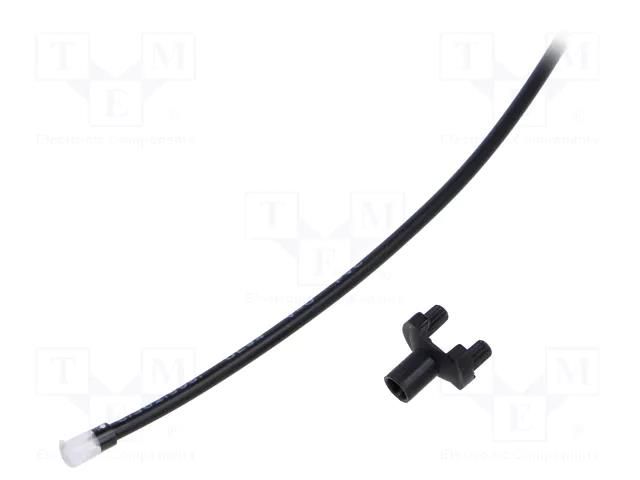 Fiber for LED; Ø4.2mm; L: 152.4mm; round; Front: convex; SMFLP BIVAR SMFLP6.0