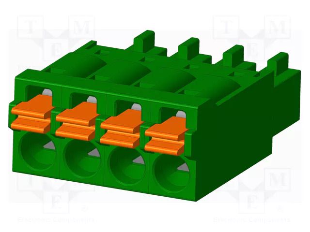 Connector: pluggable terminal block; plug; female; 5.5A; 300V AMPHENOL ANYTEK KD0430500000G