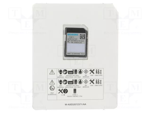 Memory card; S7-1200F; 24MB SIEMENS 6ES7954-8LF04-0AA0