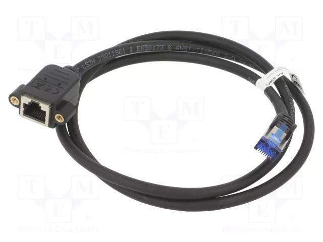 Extender Ethernet; RJ45 socket,RJ45 plug; S/FTP; 6a; stranded; Cu GOOBAY GOOBAY-65642