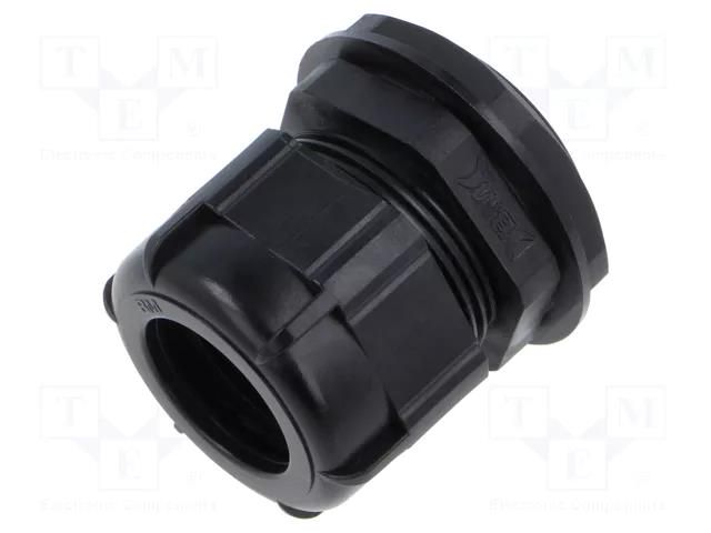 Cable gland; PG29; IP68; polyamide; black BM GROUP BM4729N