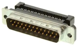 PLUG, IDC, D, METAL, 25WAY 1658613-2