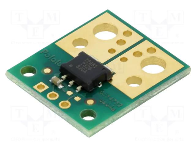 Sensor: current; 3÷3.6VDC; IC: ACS72981LLRATR-050B3; 20.3x17.8mm POLOLU POLOLU-5250