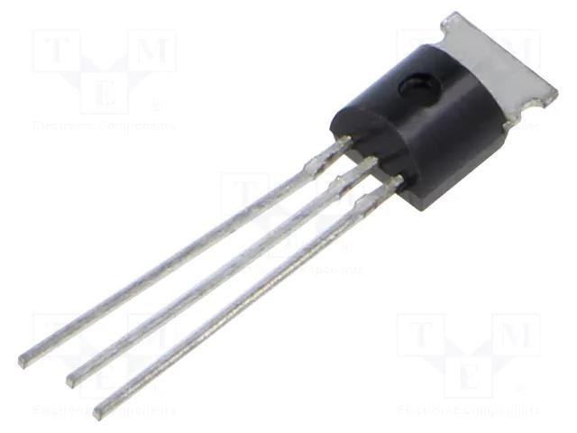 Transistor: N-MOSFET; unipolar; 60V; 0.2A; Idm: 1A; 400mW; TO237; ESD NTE Electronics NTE491T