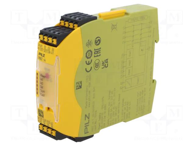 Module: safety relay; Usup: 48÷240VAC; Usup: 48÷240VDC; IN: 3; OUT: 5 PILZ PZ-751134