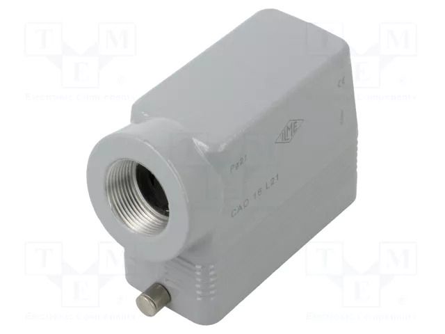 Enclosure for connectors: HDC; size 77.27; for cable; for latch ILME CAO16L21