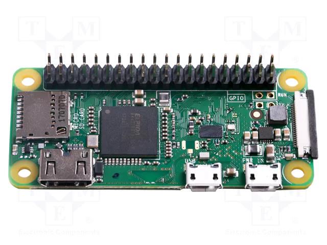 Single-board computer; RASPBERRY PI ZERO 2W WITH HEADER; 1GHz RASPBERRY PI SC0721