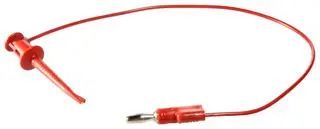 TEST LEAD, RED, 304.8MM, 60V, 5A 3782-12-2