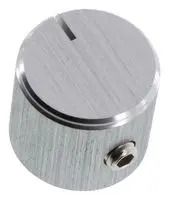 ROUND ALUMINIUM KNOB, 6.4MM MC21023