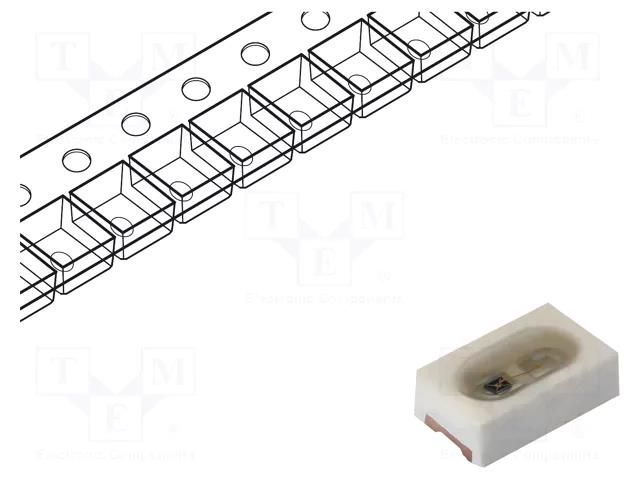 IR transmitter; 0805; 850nm; 60°; 1.8÷2.1VDC; SMD; 100mA VISHAY VSMY5850X01