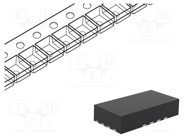 IC: digital; 3-state,4bit,bidirectional,transceiver,translator NEXPERIA 74AVC4T774GUX