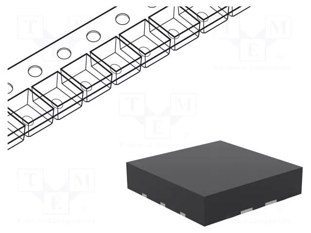 IC: digital; switch; CMOS; SMD; XSON6; 1.65÷5.5VDC; LVC; reel,tape NEXPERIA 74LVC1G3157GS.132