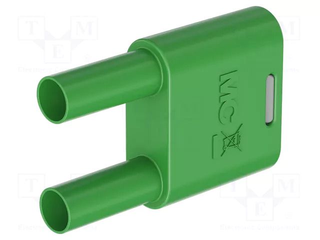 Connector: 4mm banana; banana 4mm socket x2,banana 4mm plug x2 STÄUBLI SKS2-4N-19-25