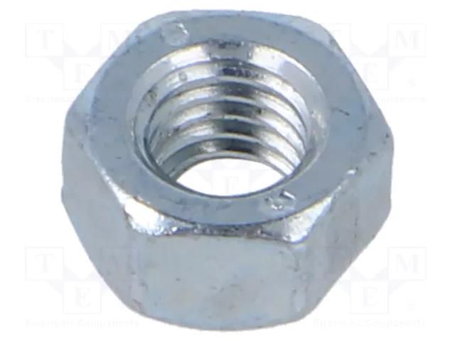 Nut; hexagonal; M5; 0.8; steel; Plating: zinc; 8mm; BN 169 BOSSARD B5/BN169