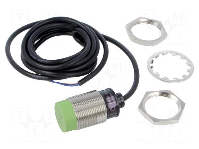 Sensor: inductive; Range: 0÷15mm; 85÷264VAC; OUT: 2-wire NO; M30 AUTONICS PR30-15AO