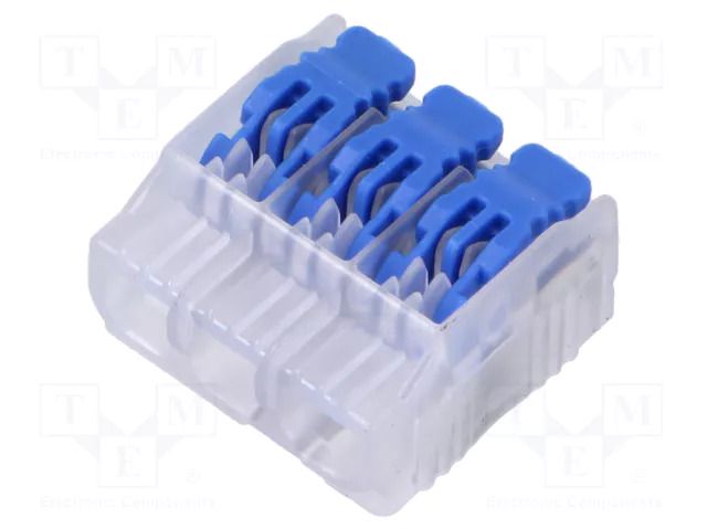 Quick splice; 32A; 600V; for cable; spring clamp; 0.14÷4mm2 SIMET SCL3