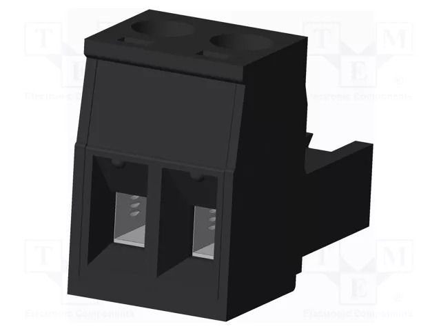 Connector: pluggable terminal block; plug; female; 12A; 300V; PA66 AMPHENOL ANYTEK TJ0251030000G