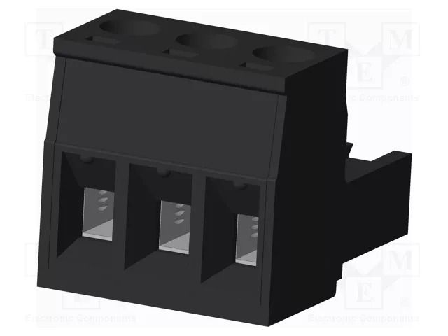 Connector: pluggable terminal block; plug; female; 12A; 300V; PA66 AMPHENOL ANYTEK TJ0351030000G