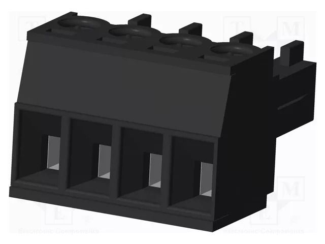 Connector: pluggable terminal block; plug; female; 10A; 300V; PA66 AMPHENOL ANYTEK TJ0431030000G