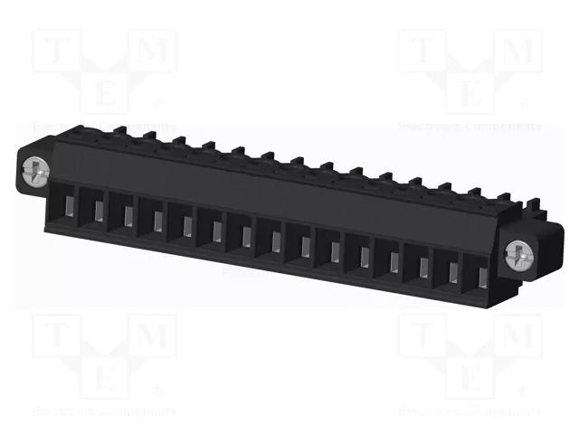 Connector: pluggable terminal block; plug; female; 10A; 300V; PA66 AMPHENOL ANYTEK TJ1531020000G