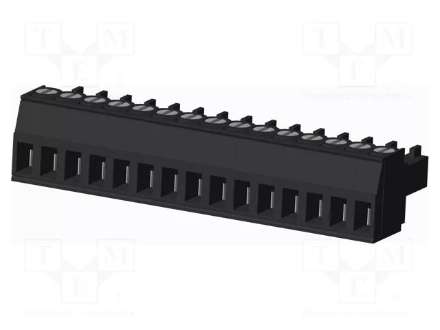 Connector: pluggable terminal block; plug; female; 10A; 300V; PA66 AMPHENOL ANYTEK TJ1511030000G