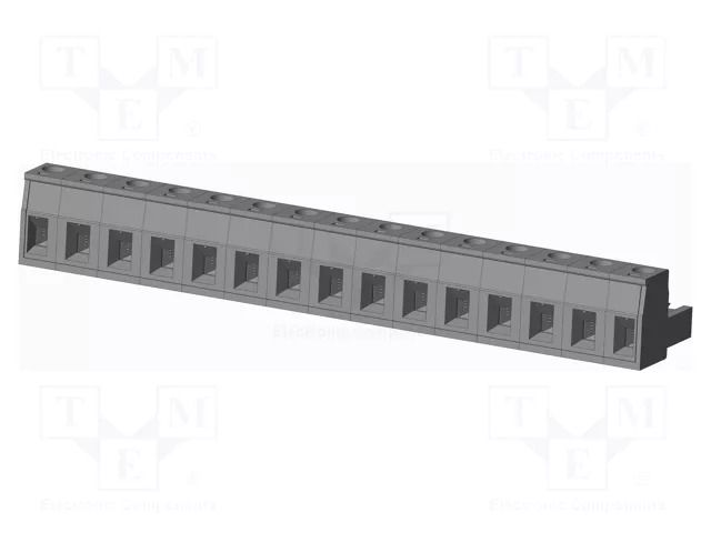 Connector: pluggable terminal block; plug; female; 12A; 300V; grey AMPHENOL ANYTEK TJ1501800000G