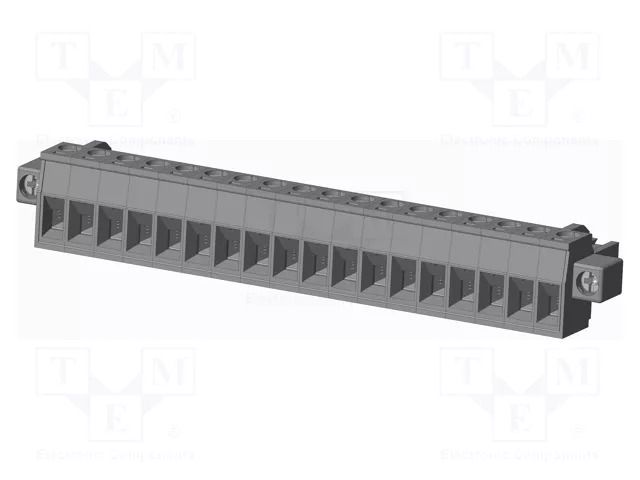 Connector: pluggable terminal block; plug; female; 12A; 300V; grey AMPHENOL ANYTEK TJ1851870000G