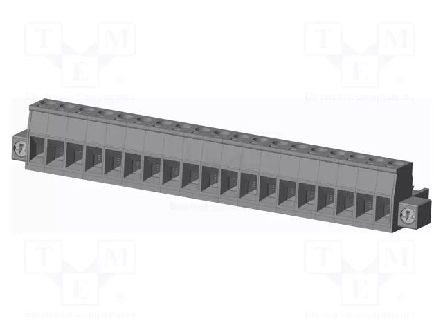 Connector: pluggable terminal block; plug; female; 12A; 300V; grey AMPHENOL ANYTEK TJ1971820000G