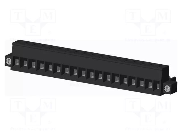 Connector: pluggable terminal block; plug; female; 12A; 300V; PA66 AMPHENOL ANYTEK TJ1871020000G