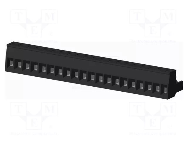 Connector: pluggable terminal block; plug; female; 12A; 300V; PA66 AMPHENOL ANYTEK TJ2071000000G
