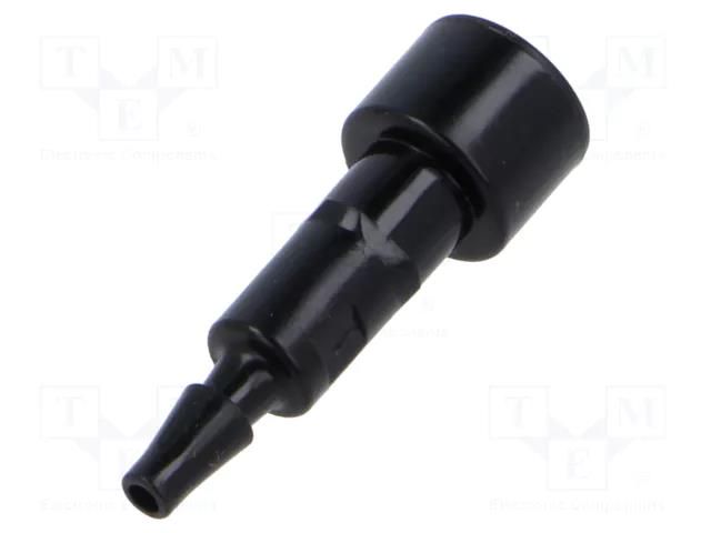 Contact; female; with cut-off valve; pipe ID Ø3mm; Delrin HARTING 09140006257