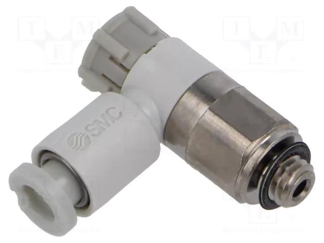 Throttle-check valve SMC AS1201F-M5-04A