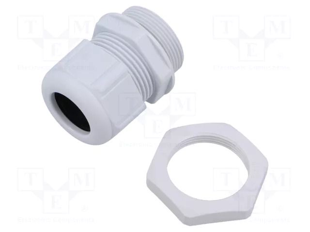 Cable gland; M32; 1.5; IP68; polyamide; light grey SPELSBERG KVR-M32-MGM