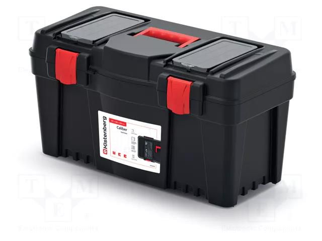Chest; tool case; polymer; CALIBER; 597x285x320mm; 21kg KISTENBERG KCR6030