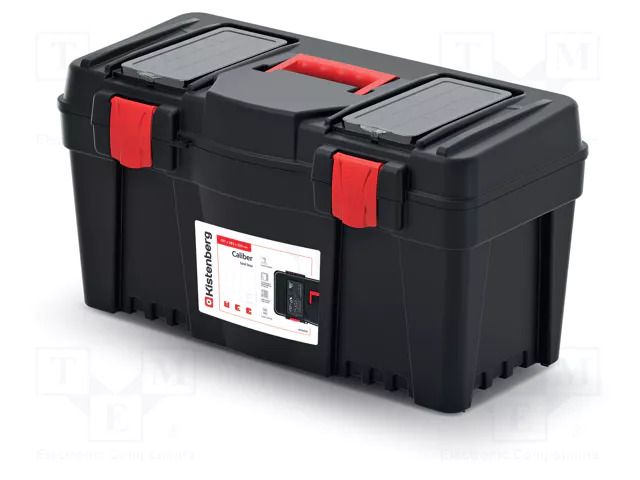 Chest; tool case; polymer; CALIBER; 597x285x320mm; 21kg KISTENBERG KCR6030
